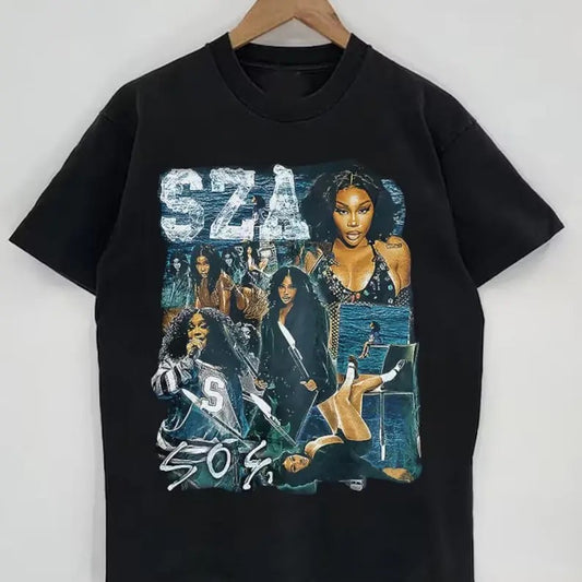 Vintage SZA SOS Shirt, Vintage Sza Good Days Shirt, Sza 90s Shirt, Sza New Bootleg 90s T-Shirt, Sos Sza Merch, Unisex T-Shirt, Gift for Her