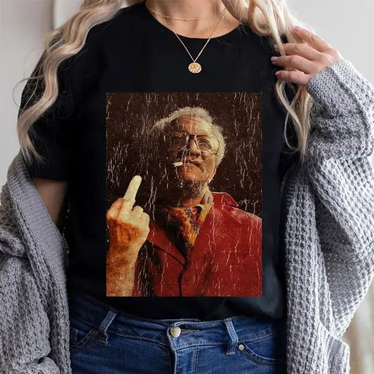 Vintage Sanford And Son 70s Sitcom Shirt | Fred Sanford Middle Finger Shirt | Sanford Shirt Father's Day Gift For Dad Cotton Crewneck Menswear Top Polyester Sweatshirt