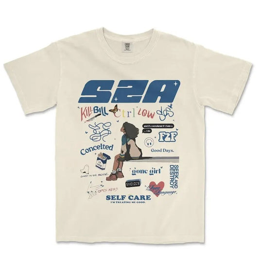 Vintage Sza New Bootleg 90s Shirt, Sza Vintage Shirt, Sza Photoshoot Shirt, Music RnB Singer Rapper Shirt, Gift For Fan, Vintage Stylestyle{n002}2