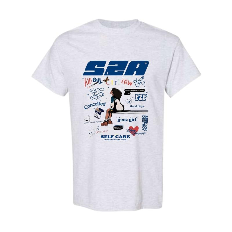 Vintage Sza New Bootleg 90s T-Shirt, Sweatshirt, Hoodie For Men Women, Cotton Tee, Gift For Men Graphic Shirt