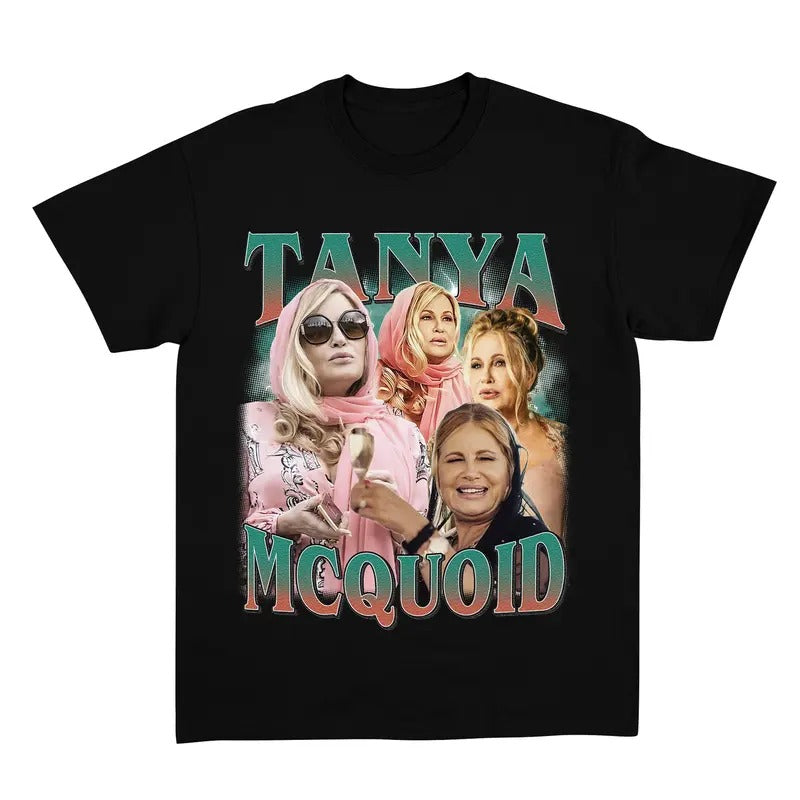 Vintage Tanya McQuoid Shirt, Tanya McQuoid White Lotus Jennifer Coolidge TShirt