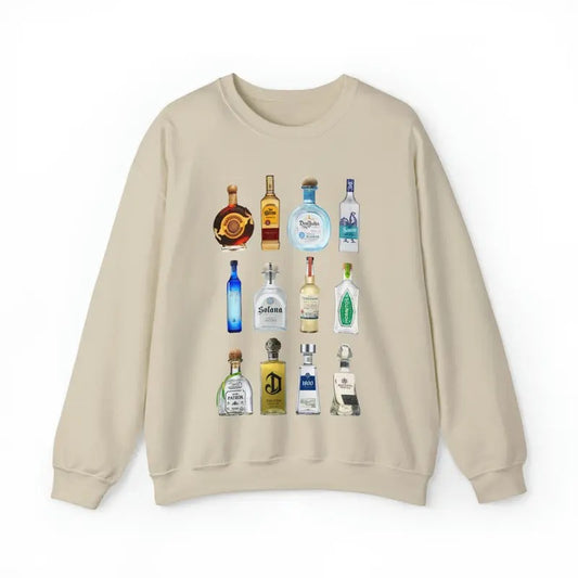 Vintage Tequila Unisex Sweatshirt Trendy Tequila Lover Sweatshirt Fabric Sweatersstyle{n002}2