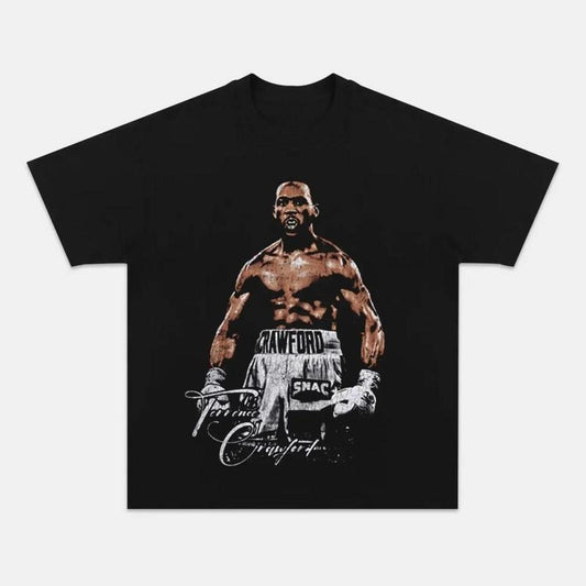 Vintage Terrence Allan Crawford - the Bud Tee, Boxing T-shirt, Unisex Heavy Cotton T-shirt, Unisex Tee For Men, Streetwear Polyester Top