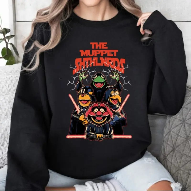 Vintage The Muppet Sithlords Shirt,  Muppet Movie Sweatshirt, Evil Dark Puppets Shirt, Muppets Tee Shirt Hoodie