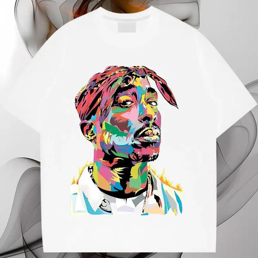 Vintage TuPac Graphic Tee, Tupac Shakur Shirt, 2Pac Shirt, 90s Merch, Rapper Shirt, Hip Hop 90s Legends Shirt, Rapper Merchstyle{n002}2