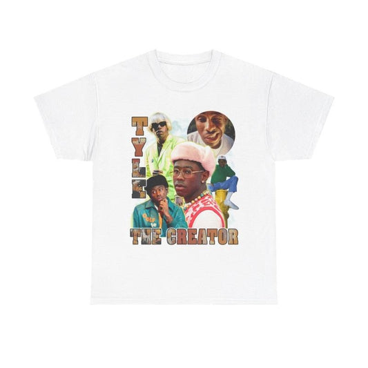 Vintage Tyler The Creator Inspired Graphic Tee Casual Cotton Menswear Top Classic Smooth Underwear Man Tshirt Streetwear Shortsleeve Crewneck