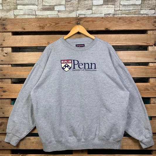 Vintage University of Pennsylvania Penn Sweatshirt Pennsylvania Crewneck Jumper Penn Pullover Sweater Pennsylvania Penn Embroidery Logo