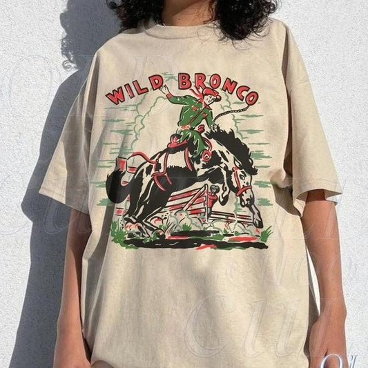 Vintage Western 90s Cowboy T-Shirt, Retro 90s Western Shirt, Retro Coors Tee, Rodeo Cowboy Shirt, Wild West Gift, Washed Tees Unisex Full Size