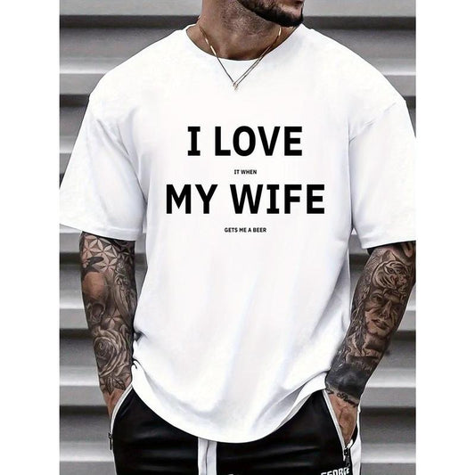 Vintage-inspired Men's T-Shirt: Geometric Pattern, Regular Fit, Polyester Blend, Perfect for Casual Outings Made in USA