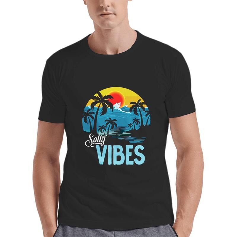 Vintage men's fashion trend crew-neck casual letter print T-shirt Made in USA Hoodie, Sweatshirt | DripVista.com