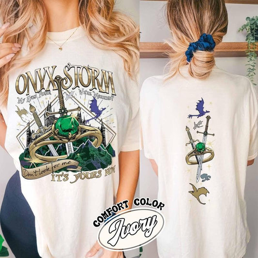 Violet And Xaden Shirt,Onyx Storm Brave The Dark,Onyx Storm Brave The Dark Shirt,ONYX Storm Ending Shirt,Dragon Rider Shirt