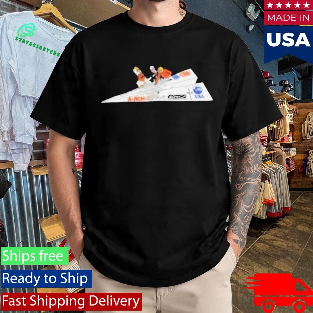 Virgil Abloh Archive Cj X Arch Paper Plane Shirt