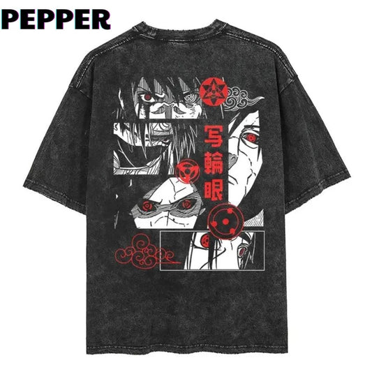 Visual Prowess 2-Sided Vintage Tee Menswear Top Underwear Streetwear