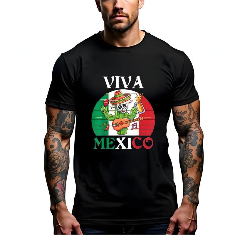 Viva Mexico Lightsaber brand Shirt With Sombrero Gunpla brand Flag Graphic Unisex 100 Cotton Moisture Wicking Retro Style...