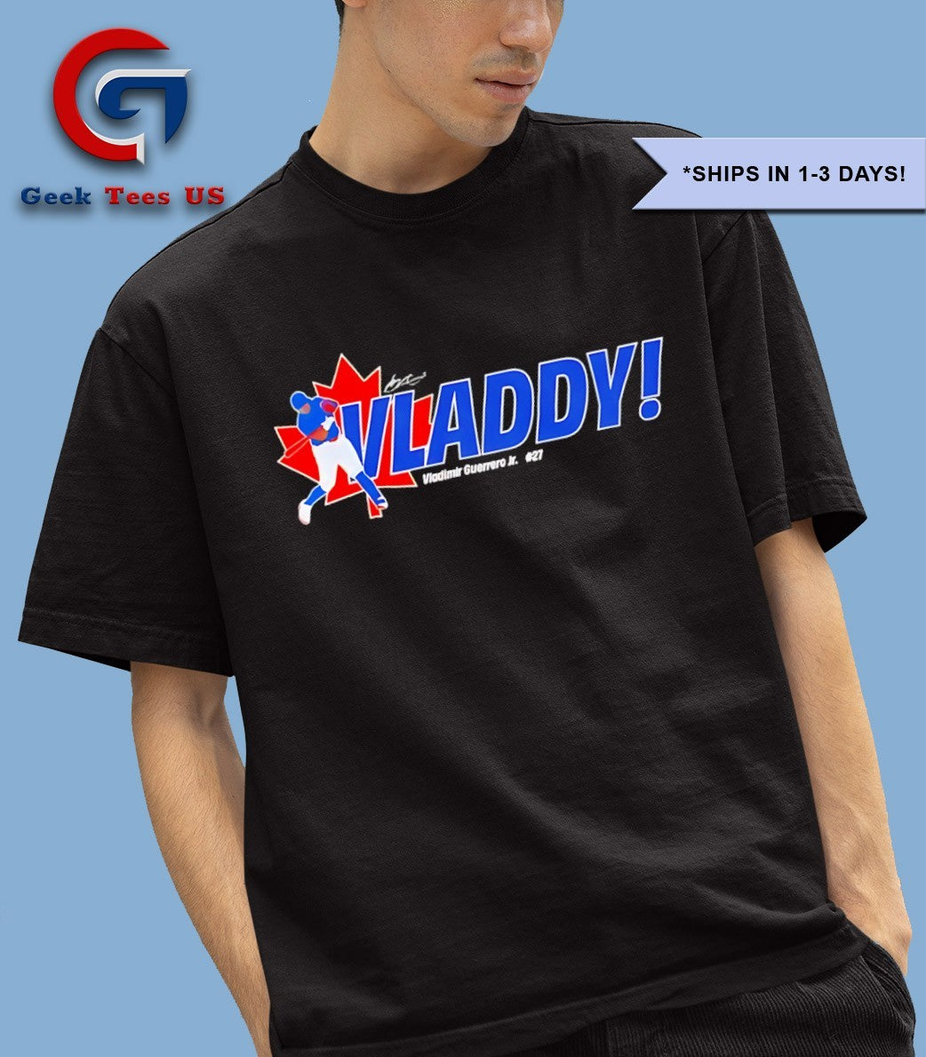 Vladdy Vladimir Guerrero Jr. 27 Toronto Blue Jays baseball signature shirt