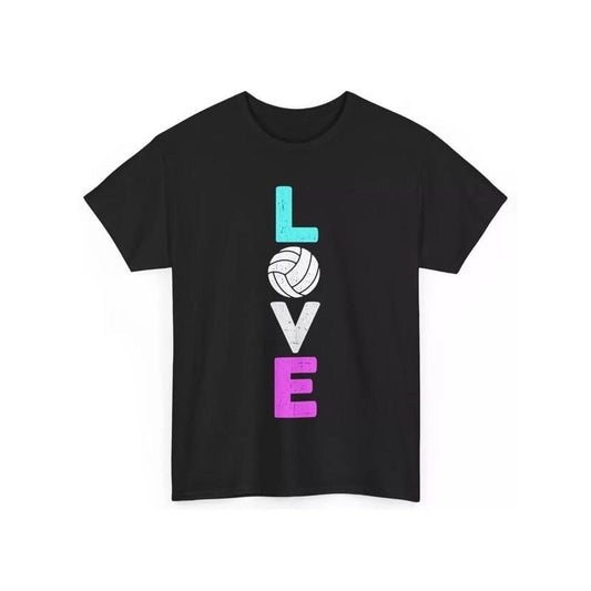 Volleyball Shirt, Volleyball Sports Lover Volleyball Player Women Men Cute Shirt 220g - 100% cotton T-shirt made in usa