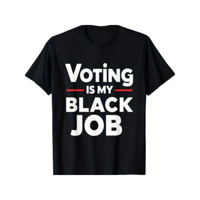 Voting Is My "Black Job" Funny T-Shirt Made in USA Hoodie, Sweatshirt | DripVista.com