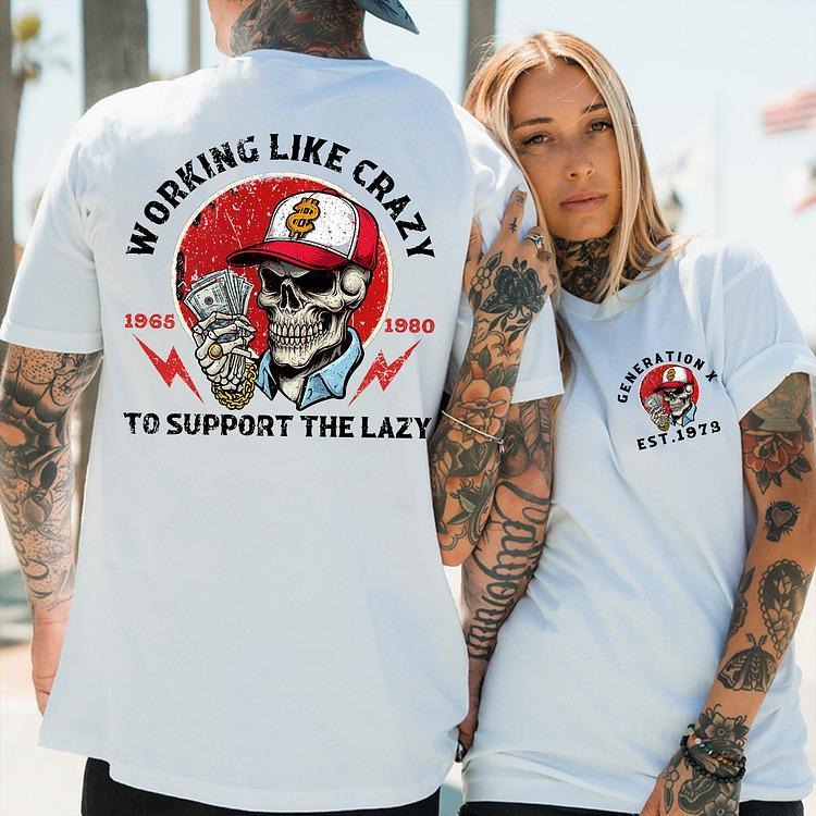 WB shield Straw hat pirates Working Like Crazy Shirt Hoodie, Sweatshirt | DripVista.com