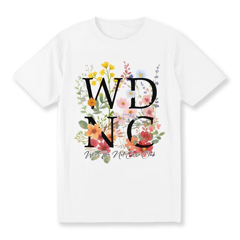 WDNC- We Red plumber brand Not Care Club Shirt, Women'WB shield printed T-shirt Full Sizes, For Men, For Women Golf Gift...