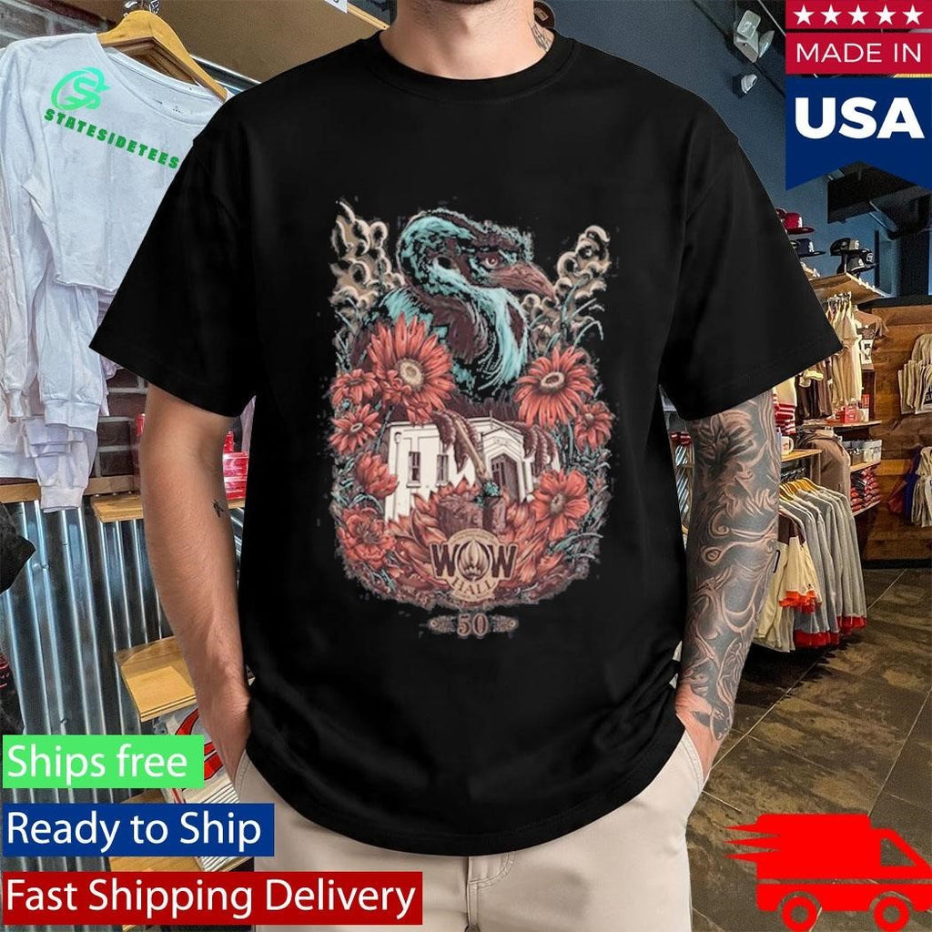 WOW Hall Eugene Oregon 50 Years Celebration Shirt
