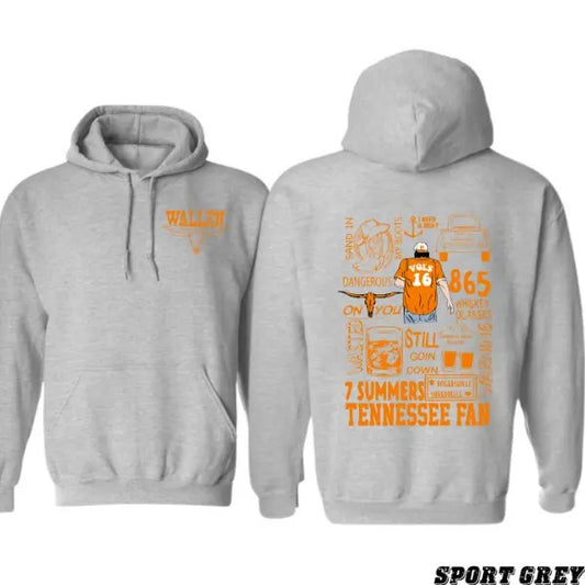 Wallen Tennessee T-shirt Sweatshirt Hoodie , With Bold Bull Skull And Vibrant Graphic Design Celebrating 7 Summers And Southern Roots. Perfect For Fans Of Country Music And Tennessee