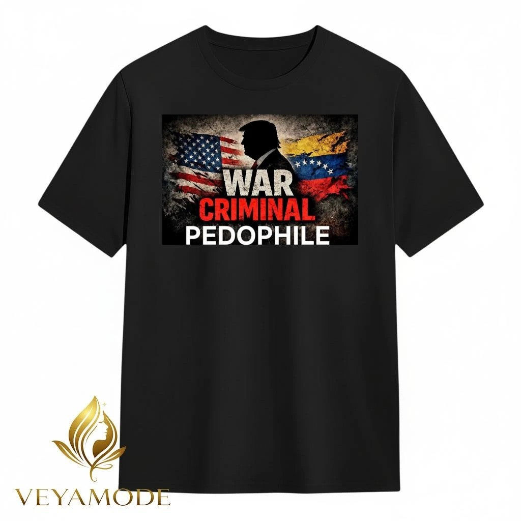 War Criminal Pedophile Trump tee