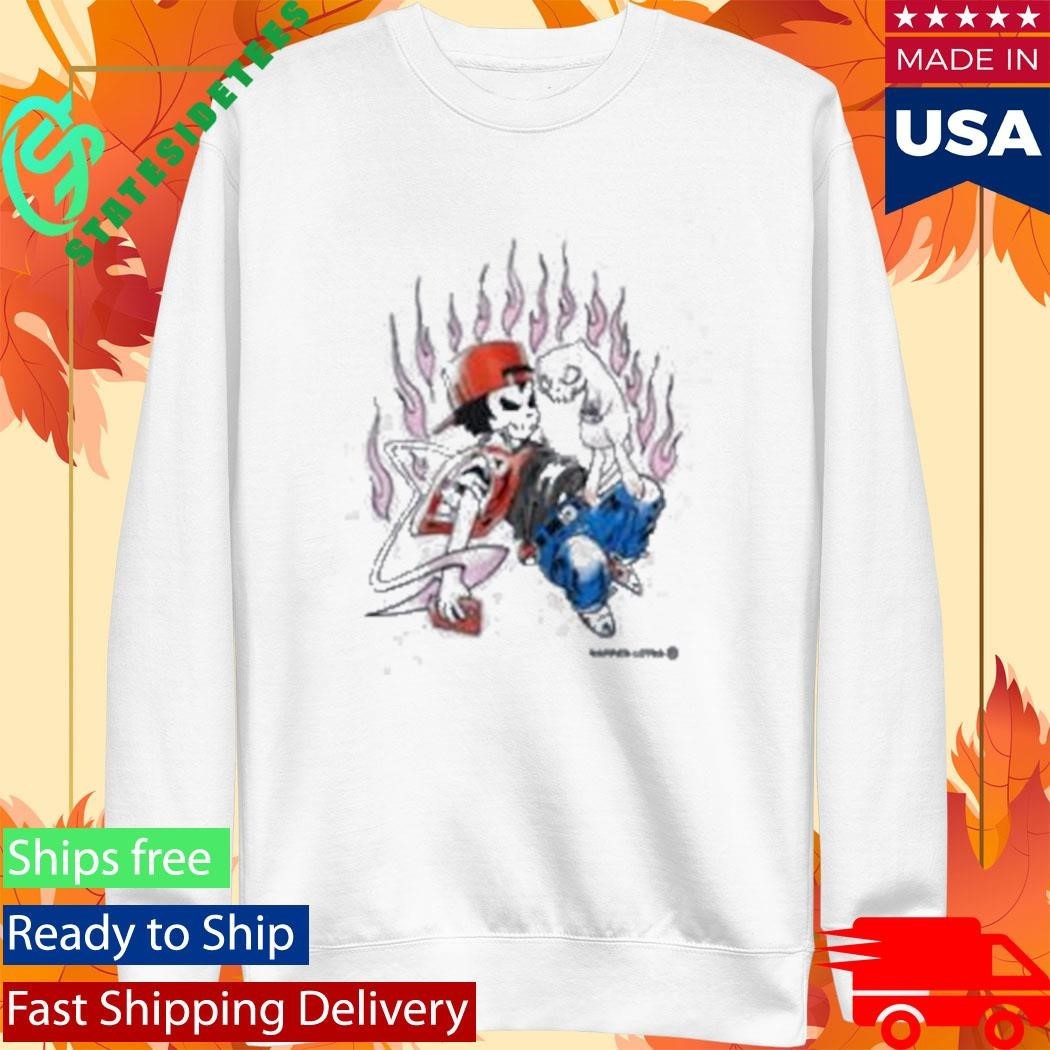 Warren Lotas Boy And Cat T-Shirt