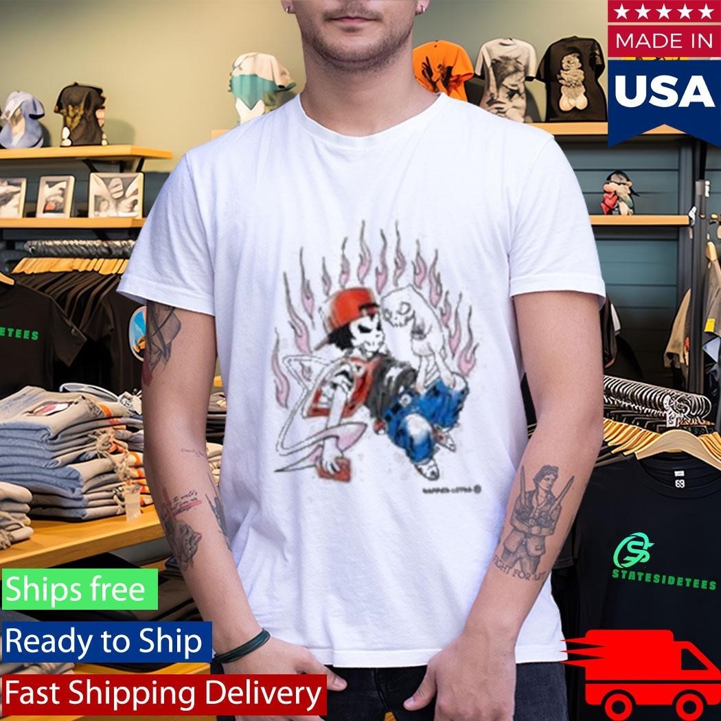 Warren Lotas Boy And Cat T-Shirt