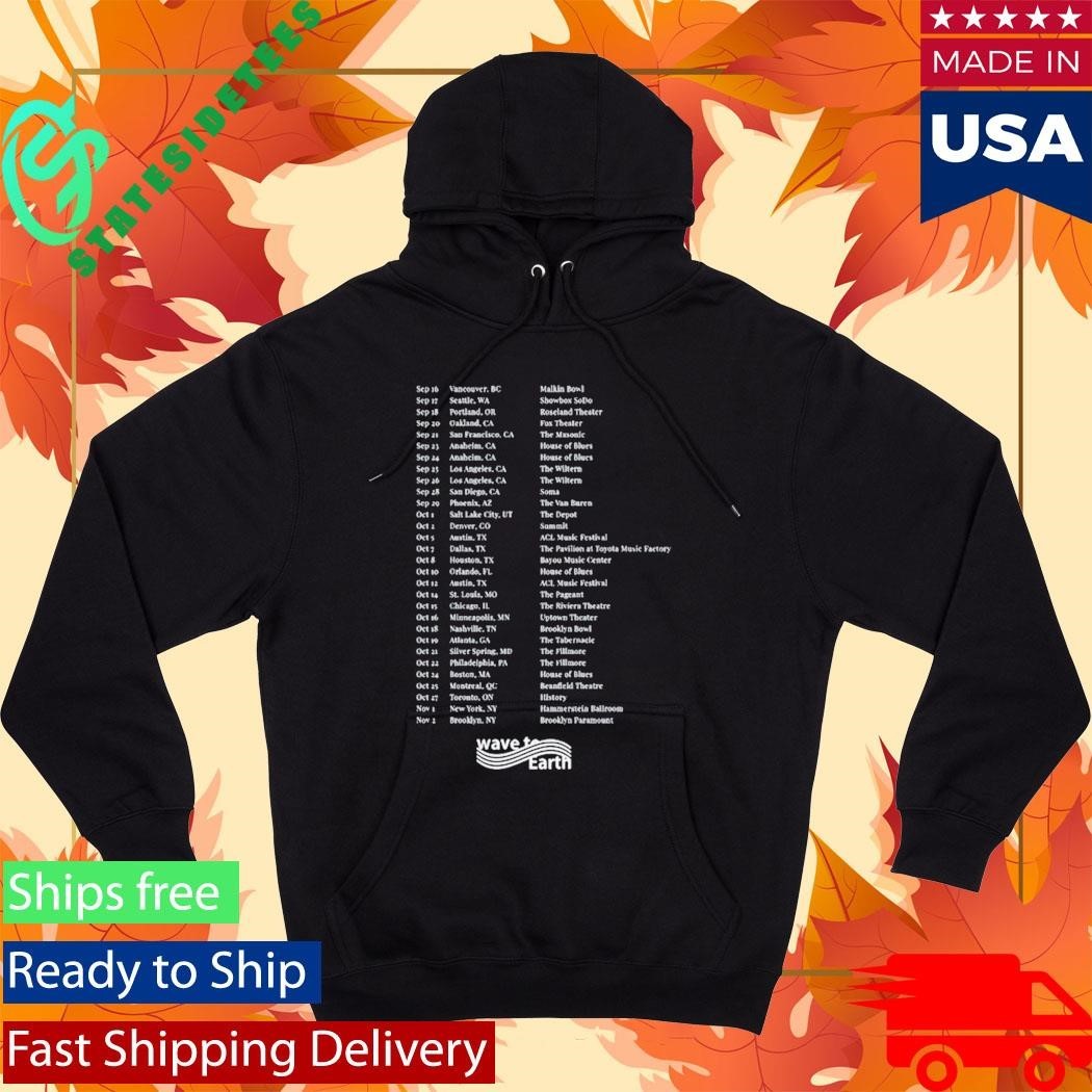 Wave To Earth Dark Simple Shirt