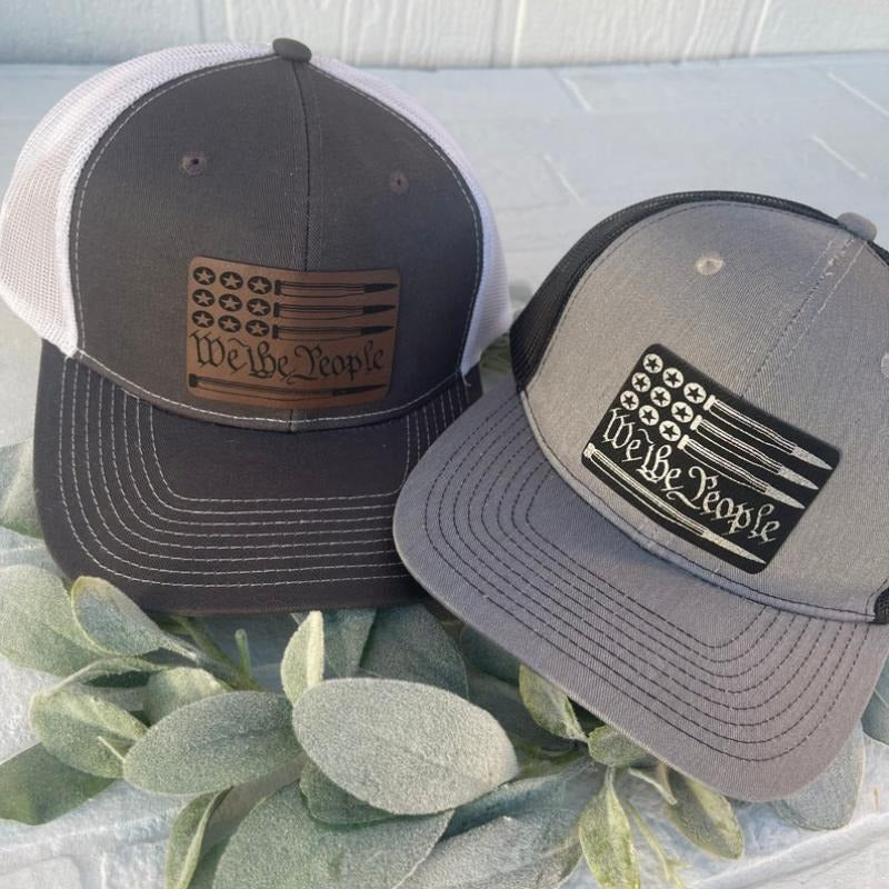 We the People Flag Patch Men's Hat - Patriotic Trucker Cap - Men's Hunting 2nd Amendment Gift T-Shirts, Hoodie, Sweatshirt