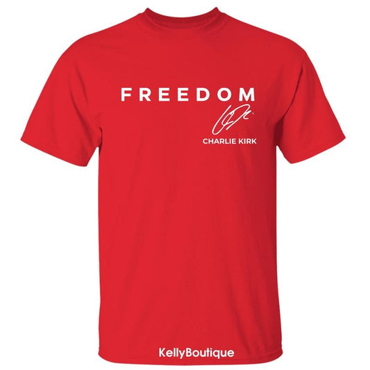 Wear Red on October 14th as CJK Day T-Shirt, C.K. Birthday Tee, Graphic Design Unisex Cotton T-shirt for Men for Women Menswear Womenswear