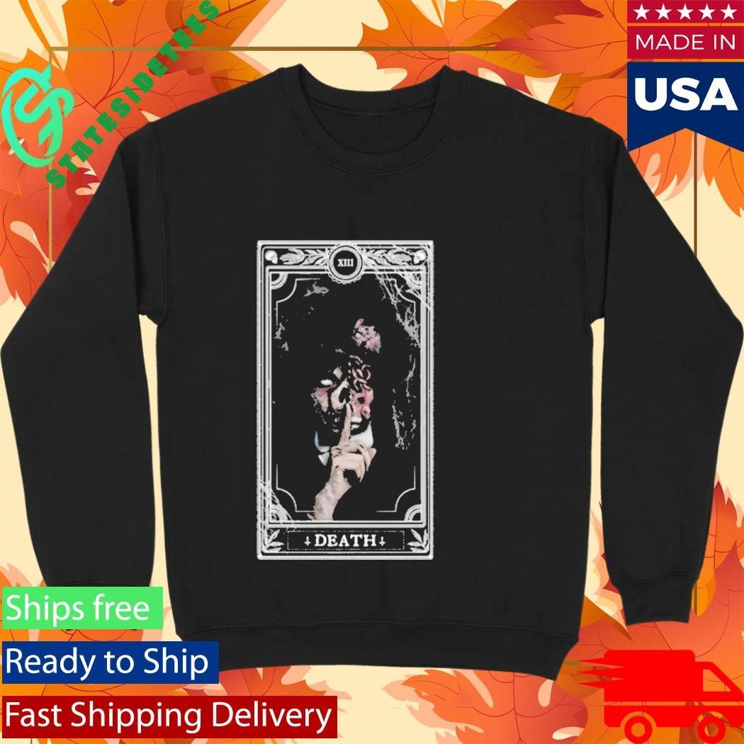 Wednesday Addams Death Tarot Card Xiii Gothic Shirt