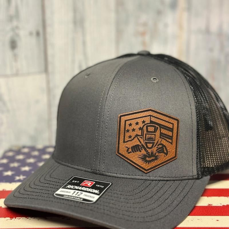 Welder, leatherette patch hat, American, Richardson112style{n002}2 T-Shirts, Hoodie, Sweatshirt | DripVista.com