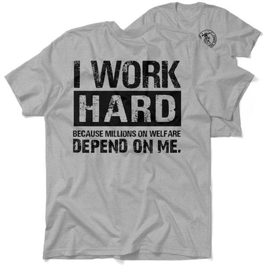Welfare - Safety Yellow T-Shirt, Adult Humor Shirt, Funny Shirt, Dark Humor Shirt, For Gift. Crewneck Cotton