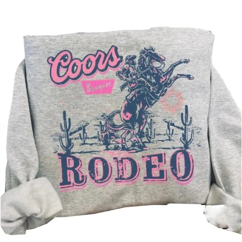 Western Beer Sweatshirt, Western Graphic Sweatshirt, Y'allternative Tee Shirt, Cowgirl Shirt, Cowboy Hoodie, Country Girl Shirt, Rodeo Shirt Casual Cotton