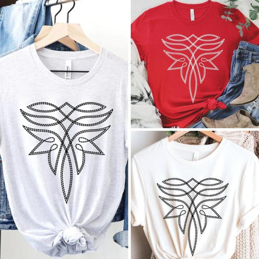 Western Boot Stitch Graphic T-Shirt, Swewatshirt, western crewneck sweatshirt clothing, western outfits for women, westernn hoodies tops, country girl