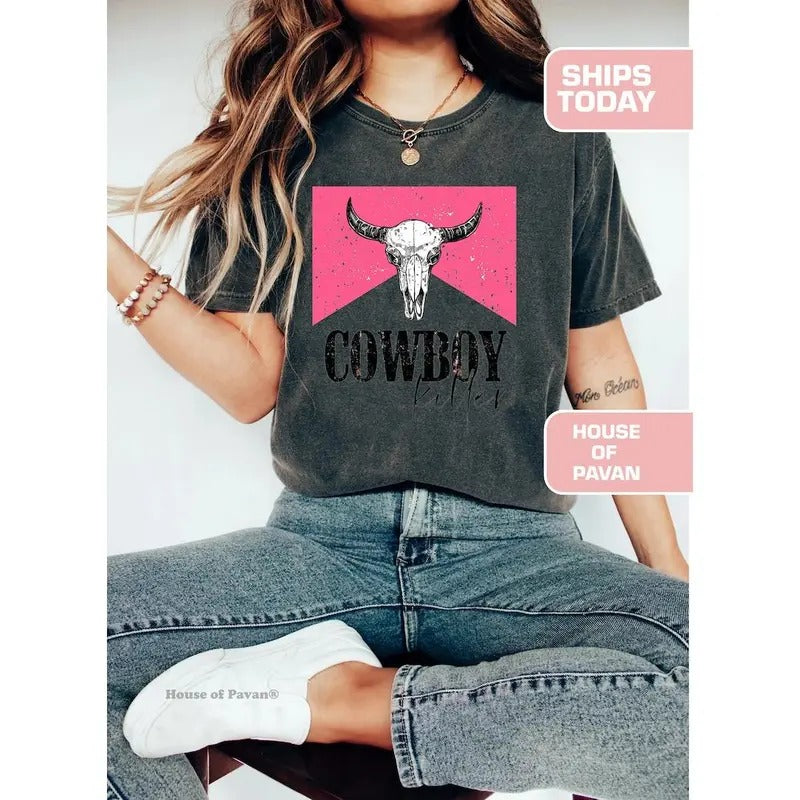 Western Cowboy Killer, Country Music Shirt, Vintage Inspired Tee Shirt, Western Graphic Tee, Retro  T-shirt, sweater and...