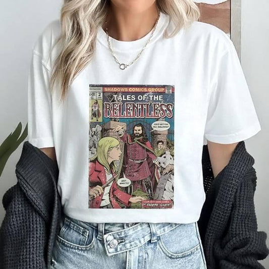 What We Do in the Shadows and Buffy the Vampire Slayer Shirt Nandor Nadja And Laszlo Shirt Halloween Movie Shirt