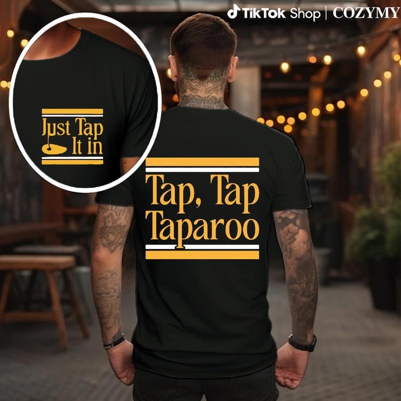 Where Swoosh'Bat brand From Adult Happy Gilmore Tap Mouthless cat Red plumber brand T-Shirt, Tap Taparoo T-Shirt Gift For...