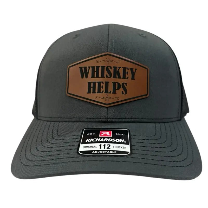 Whiskey Helps Hat T-Shirts, Hoodie, Sweatshirt | DripVista.com