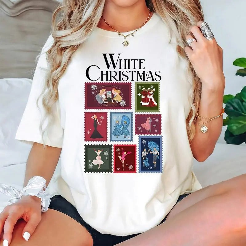 White Christmas Movie Shirt, Christmas Holiday Shirt, White Christmas Movie 1954 Shirt, Christmas Shirt, Wallace And...