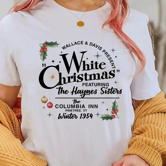 White Christmas Movie Shirt, White Christmas Movie 1954 Xmas Song Hayyynes Sisters Xmas Sweatshirt, Wallaace and Daviis Shirt, Cozy Season
