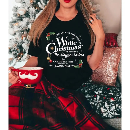 White Christmas Movie Sweatshirt, Wallace and Davis Sweater, Haynes Sisters Crewneck, Christmas White Movie 1954 Sweatshirt