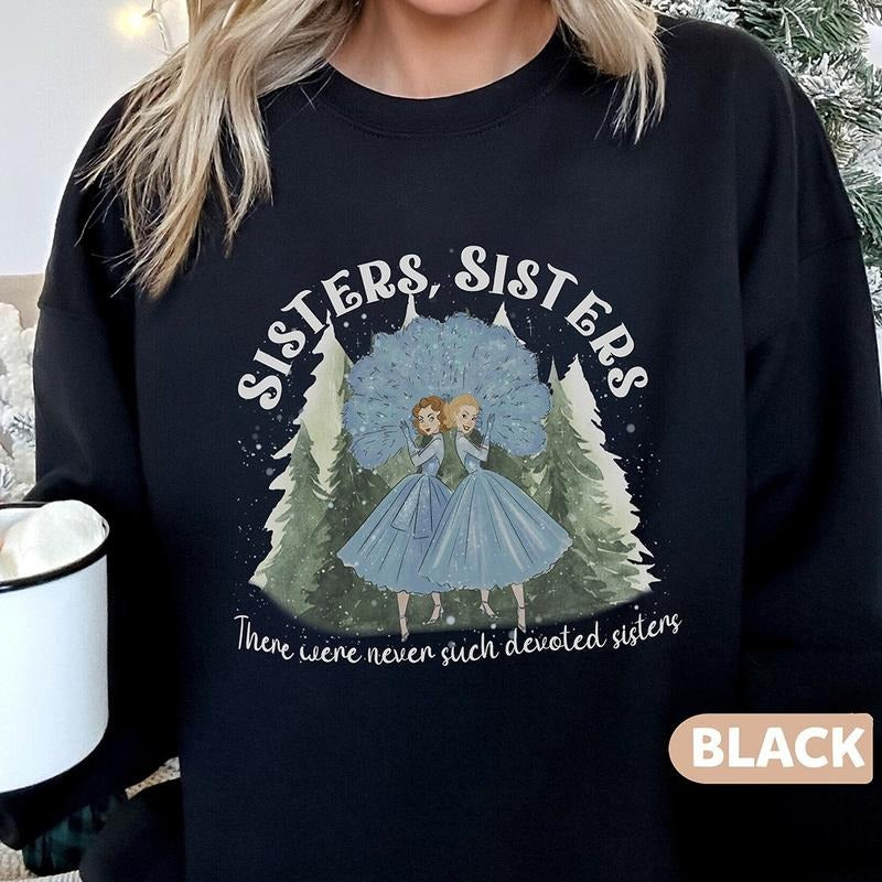 White Movie Christmas Crewneck Sweatshirt, Hoodie, T-shirt, Cute Christmas Gifts | DripVista.com