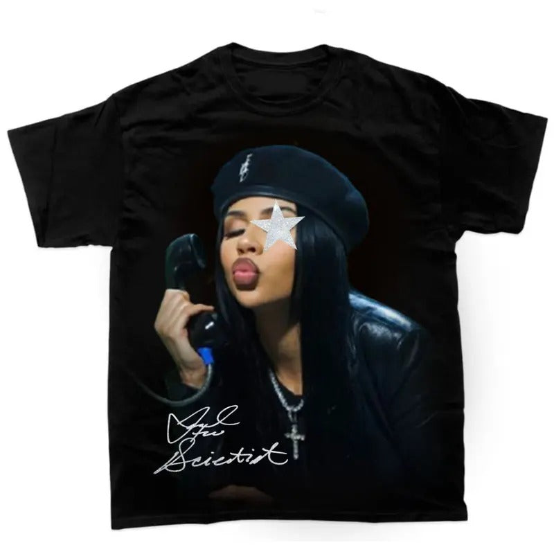 White Star Cute Mariahh Scientist Shirt, Gift Fans Tee Hoodie, Sweatshirt | DripVista.com