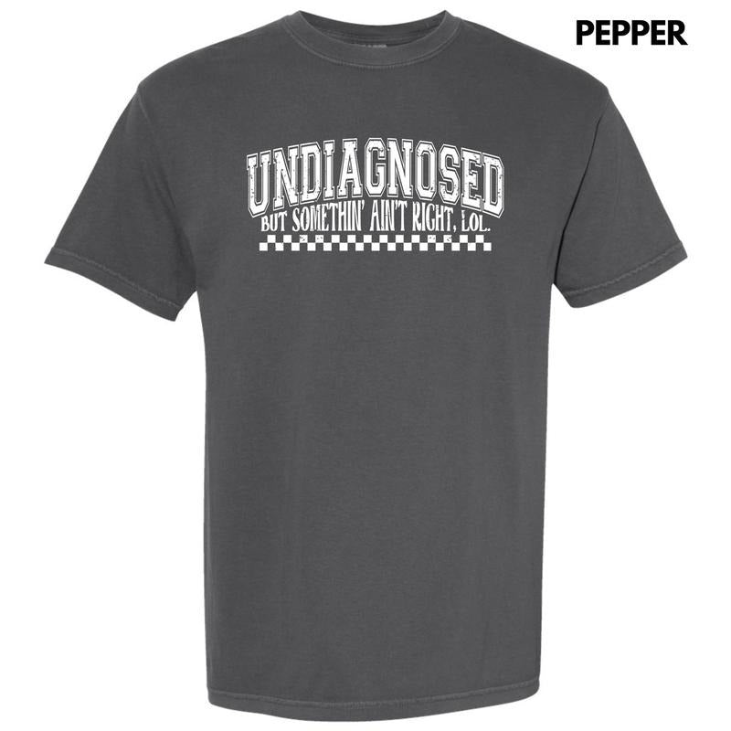 White Undiagnosed Comfort Colors T-Shirt 'NLB' Hoodie, Sweatshirt | DripVista.com