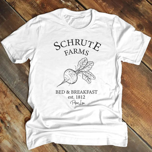 Father's Day | Schrute Farms Apparel, Printed In The USA, Tee Blue / Ash / Military Gree / Turf Green / White, #mensapparel #dads #blackprint