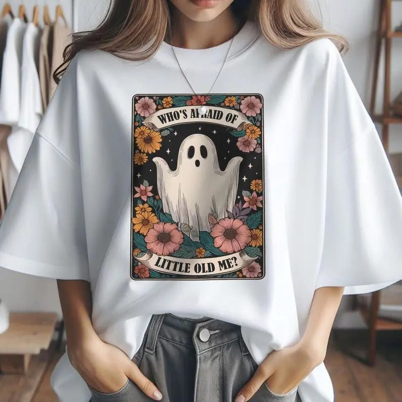 Who's Afraid Of Little Old Me Shirt, TD Shirt, Swift Ghost Shirt, TI Funny Shirt, Swifft Spooky Shirt, Tortureed Shirt