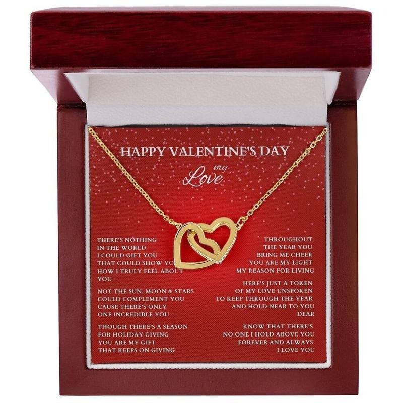 Wife Gift, Girlfriend Gift, Valentine Gift, Happy Valentines Day, Valentine's Day Gift, Wife Necklace, Wife Valentine...