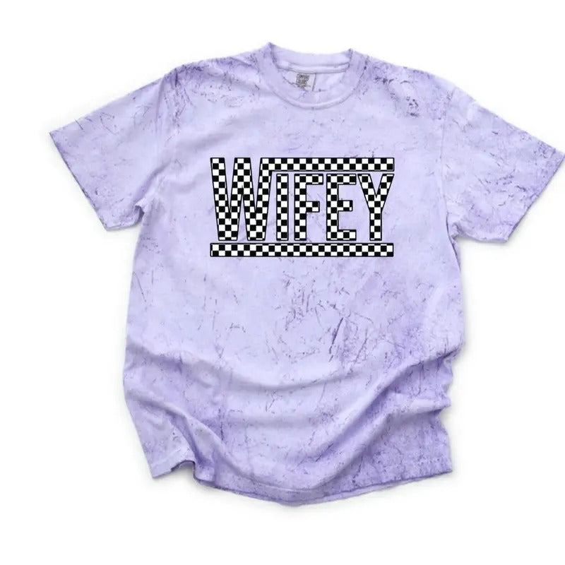 Wifey short sleeve tee Hoodie, Sweatshirt | DripVista.com
